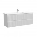 Тумба под раковину Sancos Snob R 120 SNR120/39W подвесная цвет Bianco