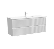 Тумба под раковину Sancos Snob R 120 SNR120/39W подвесная цвет Bianco