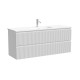 Тумба под раковину Sancos Snob R 120 SNR120/39W подвесная цвет Bianco