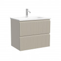 Тумба под раковину Sancos Snob R 60 SNR60/39CE подвесная цвет Beige Soft