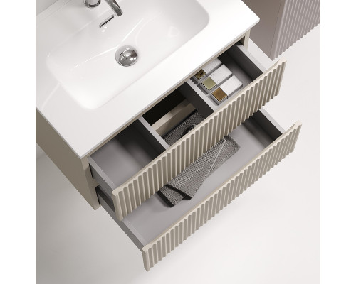 Тумба под раковину Sancos Snob R 60 SNR60/39CE подвесная цвет Beige Soft