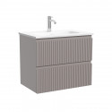 Тумба под раковину Sancos Snob R 60 SNR60/39SM подвесная цвет Doha Soft