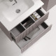 Тумба под раковину Sancos Snob R 60 SNR60/39SM подвесная цвет Doha Soft