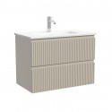 Тумба под раковину Sancos Snob R 70 SNR70/39CE подвесная цвет Beige Soft