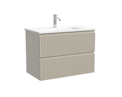 Тумба под раковину Sancos Snob R 70 SNR70/39CE подвесная цвет Beige Soft