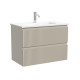 Тумба под раковину Sancos Snob R 70 SNR70/39CE подвесная цвет Beige Soft