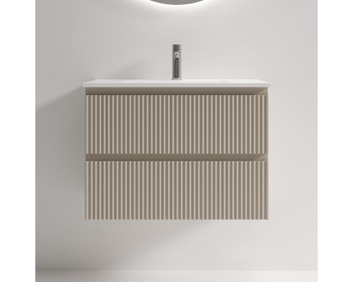 Тумба под раковину Sancos Snob R 70 SNR70/39CE подвесная цвет Beige Soft