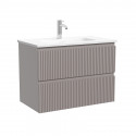 Тумба под раковину Sancos Snob R 70 SNR70/39SM подвесная цвет Doha Soft