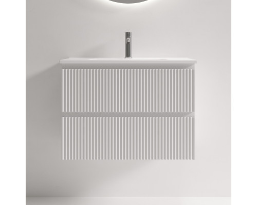 Тумба под раковину Sancos Snob R 70 SNR70/39W подвесная цвет Bianco