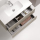 Тумба под раковину Sancos Snob R 80 SNR80/39CE подвесная цвет Beige Soft