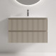 Тумба под раковину Sancos Snob R 80 SNR80/39CE подвесная цвет Beige Soft