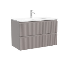 Тумба под раковину Sancos Snob R 80 SNR80/39SM подвесная цвет Doha Soft