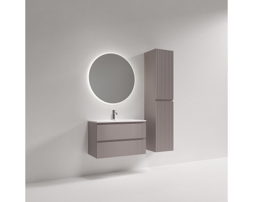 Тумба под раковину Sancos Snob R 80 SNR80/39SM подвесная цвет Doha Soft