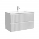 Тумба под раковину Sancos Snob R 80 SNR80/39W подвесная цвет Bianco
