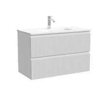 Тумба под раковину Sancos Snob R 80 SNR80/39W подвесная цвет Bianco