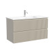 Тумба под раковину Sancos Snob R 90 SNR90/39CE подвесная цвет Beige Soft