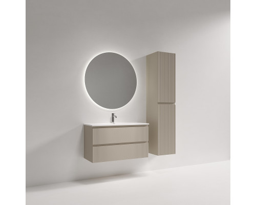 Тумба под раковину Sancos Snob R 90 SNR90/39CE подвесная цвет Beige Soft