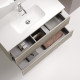 Тумба под раковину Sancos Snob R 90 SNR90/39CE подвесная цвет Beige Soft