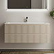 Заказать Тумба под раковину Sancos Snob R 120 SNR120CE подвесная Beige Soft в магазине сантехники Santeh-Crystal.ru