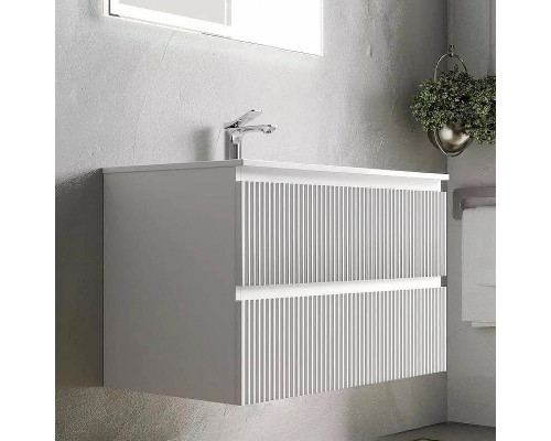 Тумба под раковину Sancos Snob R 100 SNR100W подвесная Bianco