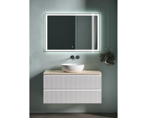 Тумба под раковину Sancos Snob R 100 SNR100W подвесная Bianco