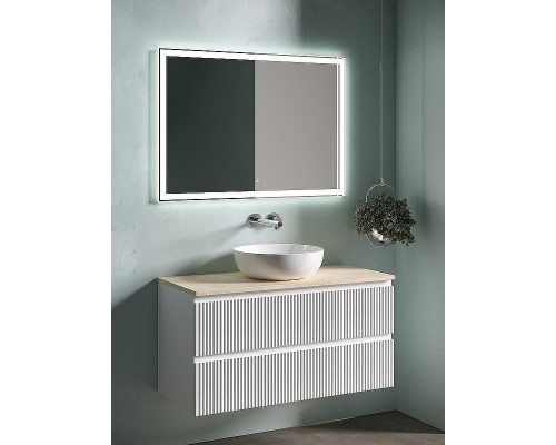 Тумба под раковину Sancos Snob R 100 SNR100W подвесная Bianco
