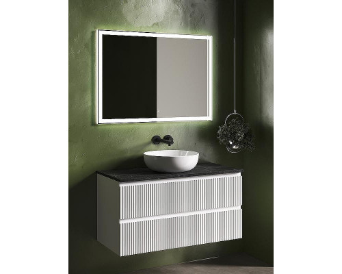 Тумба под раковину Sancos Snob R 100 SNR100W подвесная Bianco