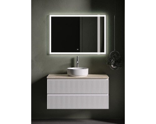 Тумба под раковину Sancos Snob R 100 SNR100W подвесная Bianco