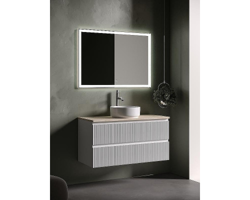 Тумба под раковину Sancos Snob R 100 SNR100W подвесная Bianco