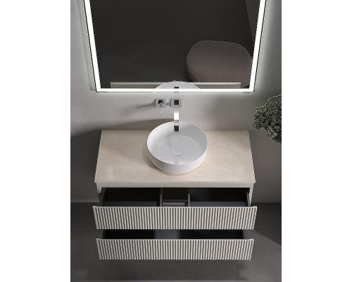 Тумба под раковину Sancos Snob R 100 SNR100CE подвесная Beige Soft