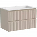Тумба под раковину Sancos Snob R 80 SNR80CE подвесная Beige Soft