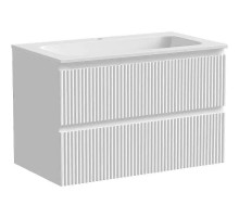 Тумба под раковину Sancos Snob R 80 SNR80W подвесная Bianco
