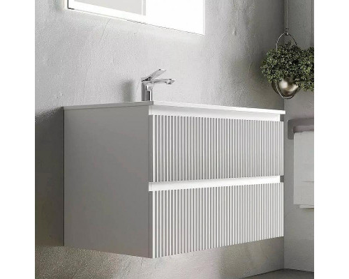 Тумба под раковину Sancos Snob R 80 SNR80W подвесная Bianco