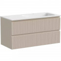 Тумба под раковину Sancos Snob R 100 R SNR100RCE подвесная Beige Soft