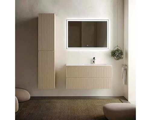 Тумба под раковину Sancos Snob R 100 R SNR100RCE подвесная Beige Soft