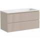 Тумба под раковину Sancos Snob R 100 R SNR100RCE подвесная Beige Soft