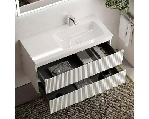 Тумба под раковину Sancos Snob R 100 R SNR100RW подвесная Bianco