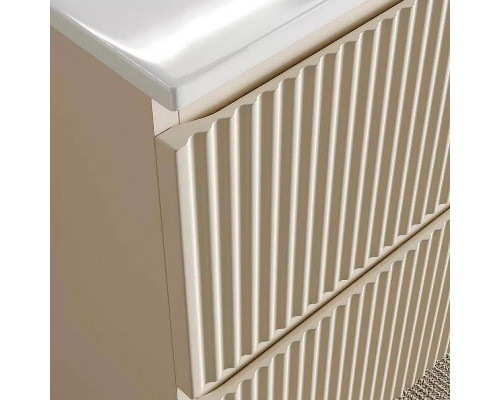 Тумба под раковину Sancos Snob R 100 L SNR100LCE подвесная Beige Soft