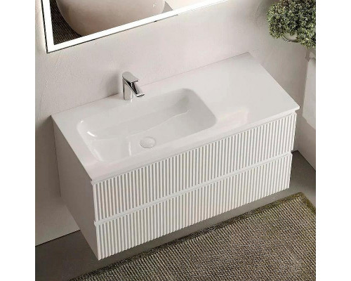 Тумба под раковину Sancos Snob R 100 L SNR100LW подвесная Bianco