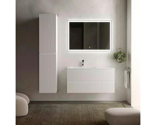 Тумба под раковину Sancos Snob R 100 L SNR100LW подвесная Bianco