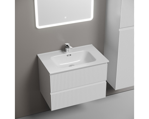 Тумба под раковину Sancos Snob R 70 SNR70W подвесная Bianco