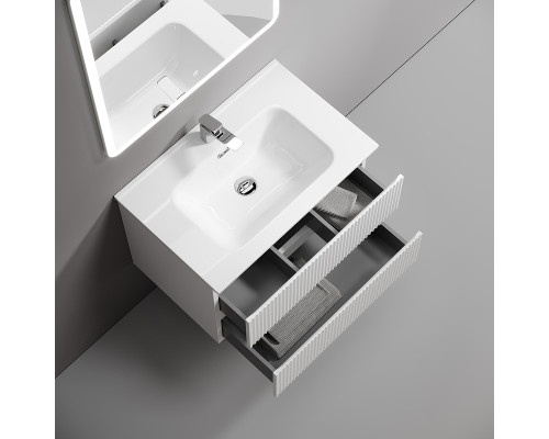 Тумба под раковину Sancos Snob R 70 SNR70W подвесная Bianco