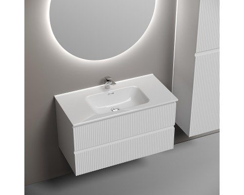 Тумба под раковину Sancos Snob R 90 SNR90W подвесная Bianco