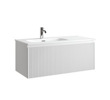 Тумба под раковину Sancos Snob R 1.0 100 L SNR1.0100LW подвесная цвет Bianco
