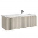 Тумба под раковину Sancos Snob R 1.0 100 R SNR1.0100RCE подвесная цвет Beige Soft