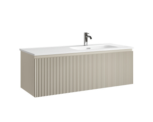 Тумба под раковину Sancos Snob R 1.0 100 R SNR1.0100RCE подвесная цвет Beige Soft