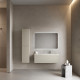 Тумба под раковину Sancos Snob R 1.0 100 R SNR1.0100RCE подвесная цвет Beige Soft
