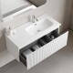 Тумба под раковину Sancos Snob R 1.0 100 R SNR1.0100RW подвесная цвет Bianco