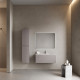 Тумба под раковину Sancos Snob R 1.0 100 SNR1.0100SM подвесная цвет Doha Soft