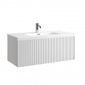 Тумба под раковину Sancos Snob R 1.0 100 SNR1.0100W подвесная цвет Bianco